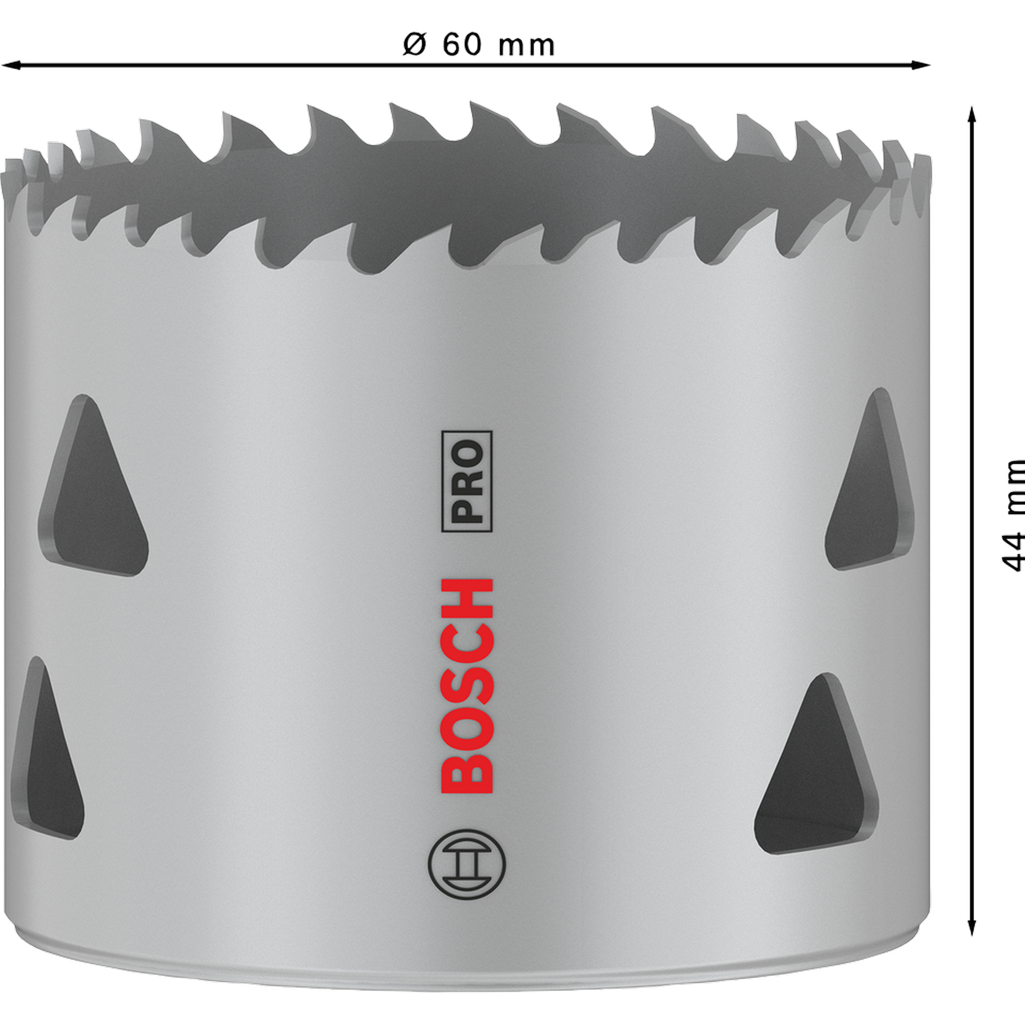 Lochsäge 'PRO Multi Material' Ø 60 mm mit Gewinde
