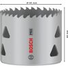 Lochsäge 'PRO Multi Material' Ø 60 mm mit Gewinde