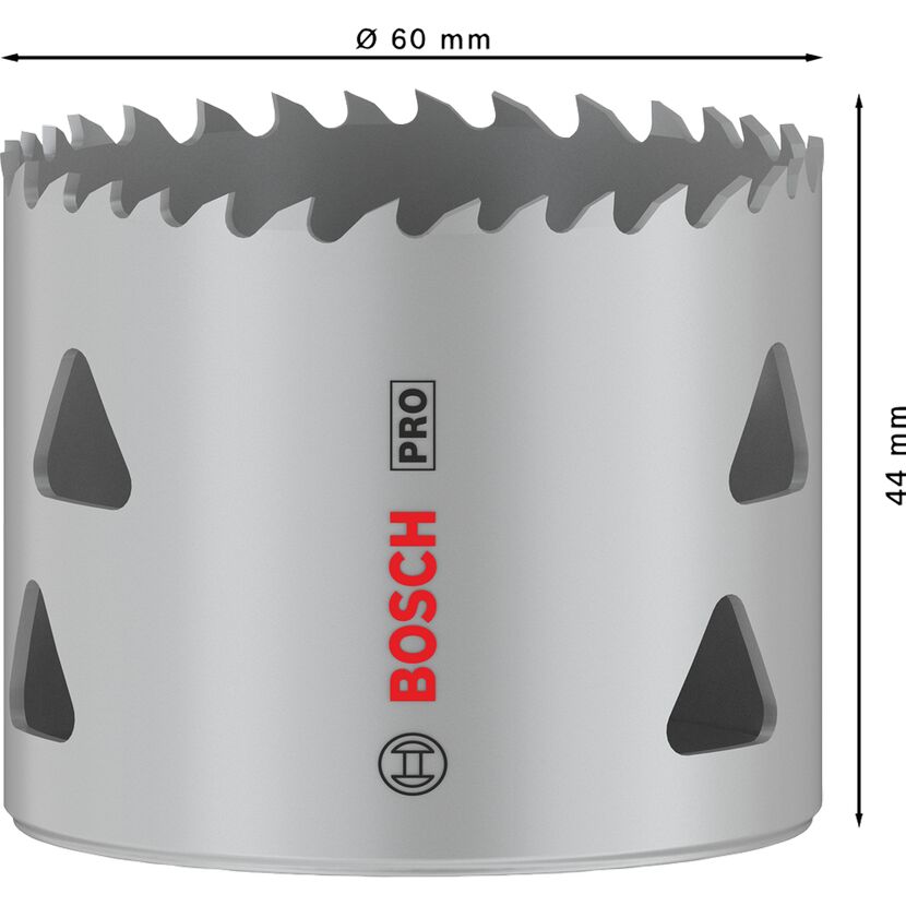 Lochsäge 'PRO Multi Material' Ø 60 mm mit Gewinde
