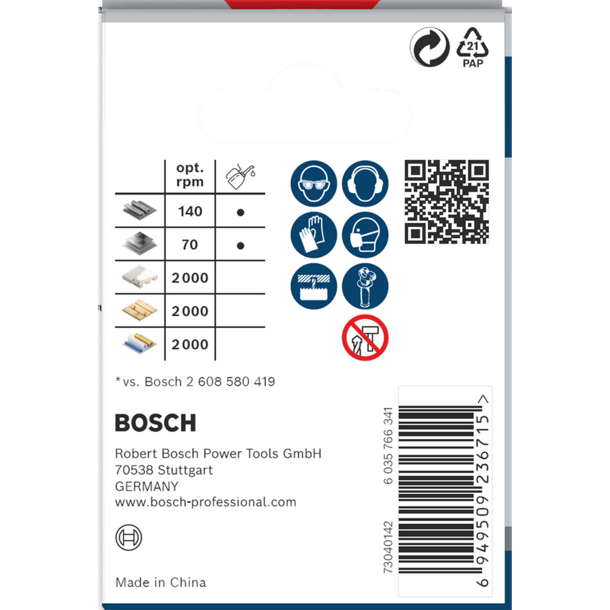 Lochsäge 'PRO Multi Material' Ø 60 mm mit Gewinde