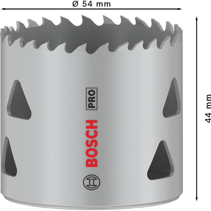 Lochsäge 'PRO Multi Material' Ø 54 mm mit Gewinde