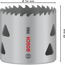 Lochsäge 'PRO Multi Material' Ø 54 mm mit Gewinde