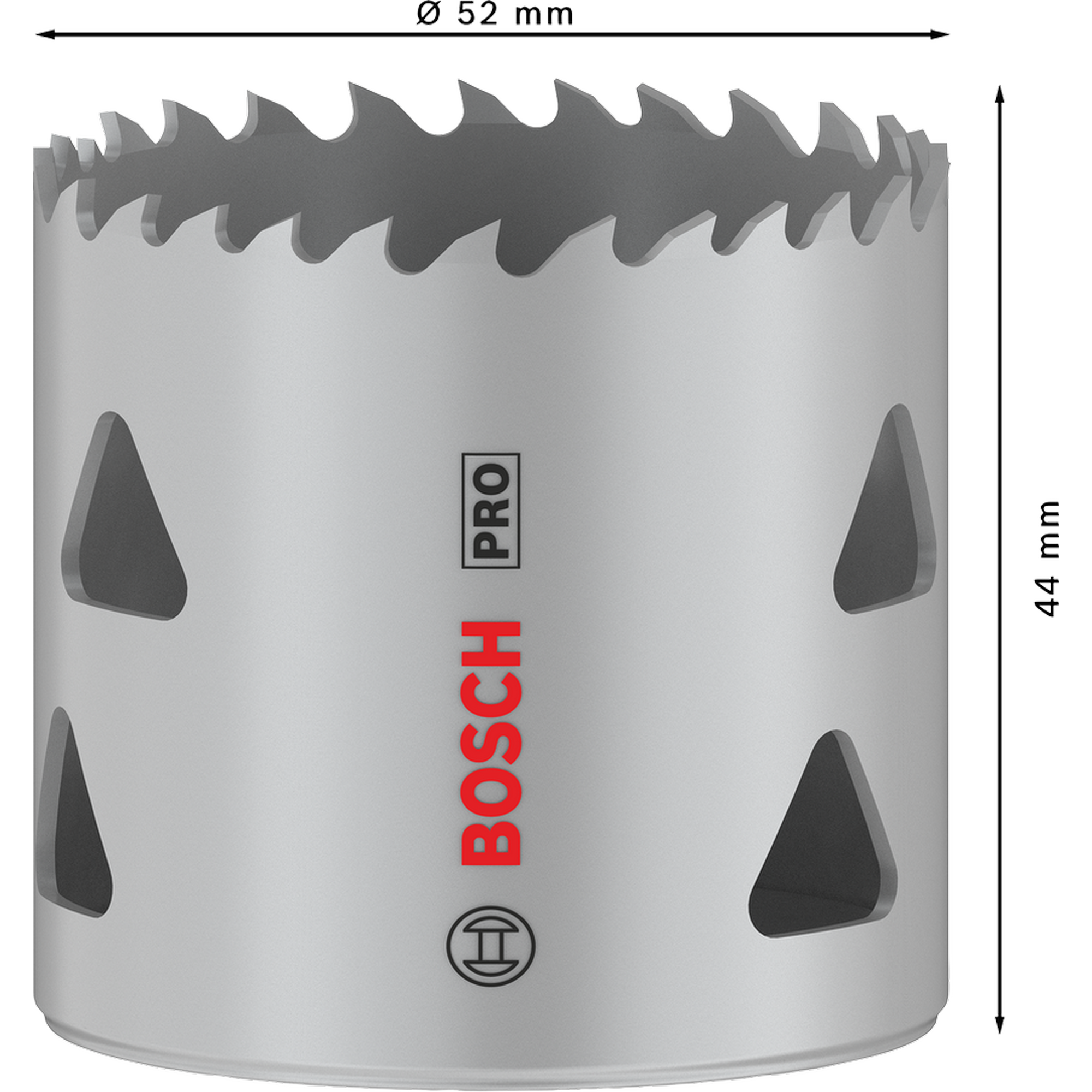 Lochsäge 'PRO Multi Material' Ø 52 mm mit Gewinde