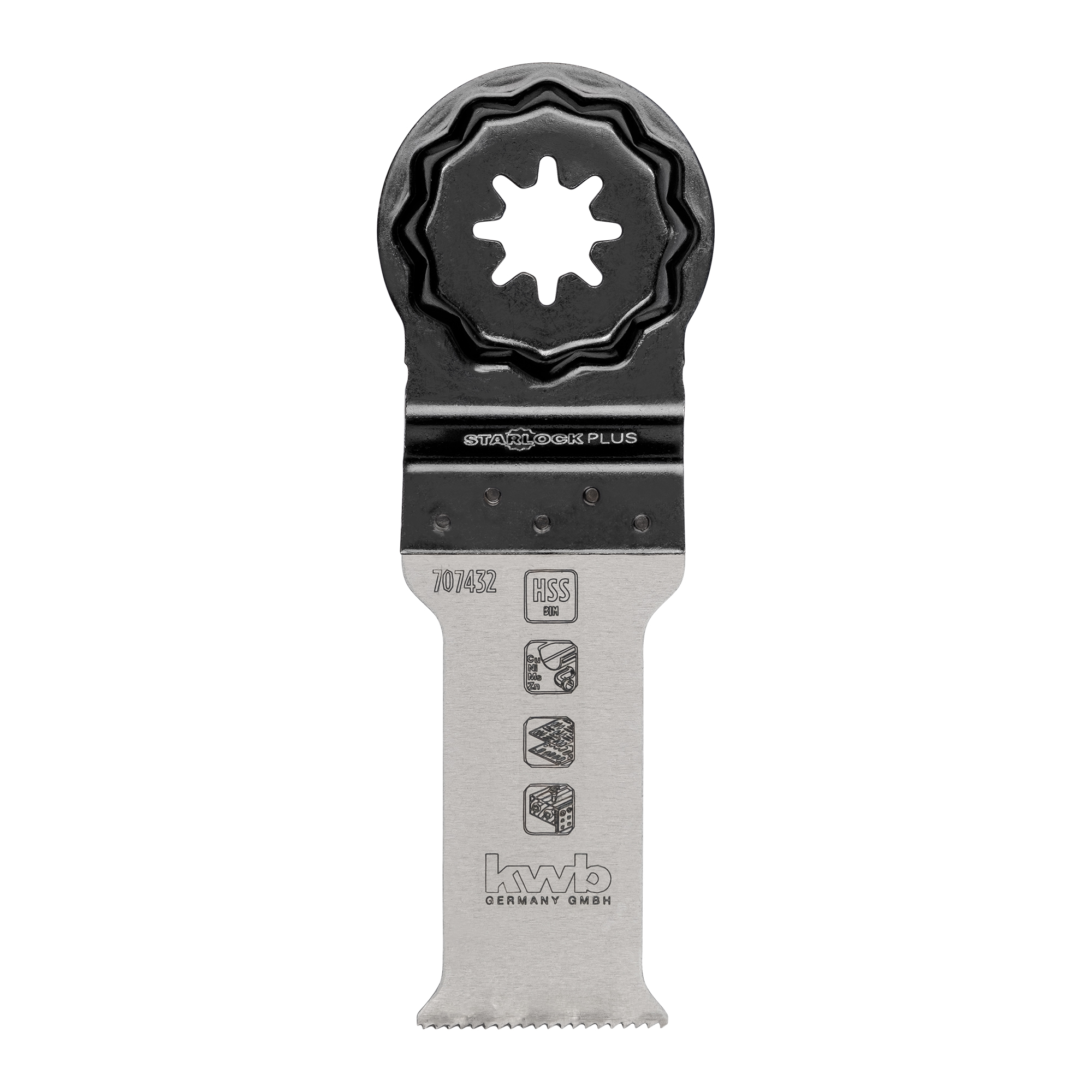 BiM-Tauchsägeblatt mit Starlock-Plus-Aufnahme 28 x 60 mm