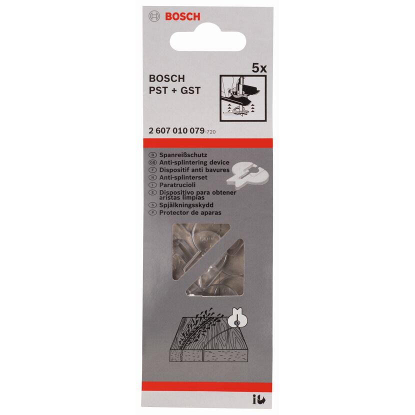 Spanreißschutz für Stichsägen