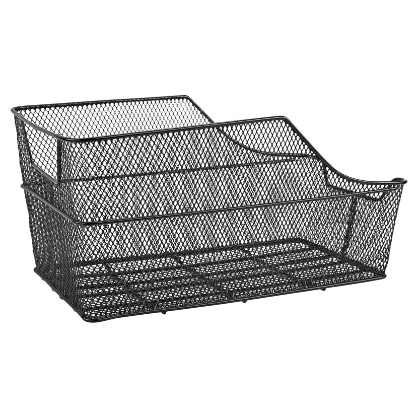 Fahrradkorb für Gepäckträger Stahl 49 x 33 cm