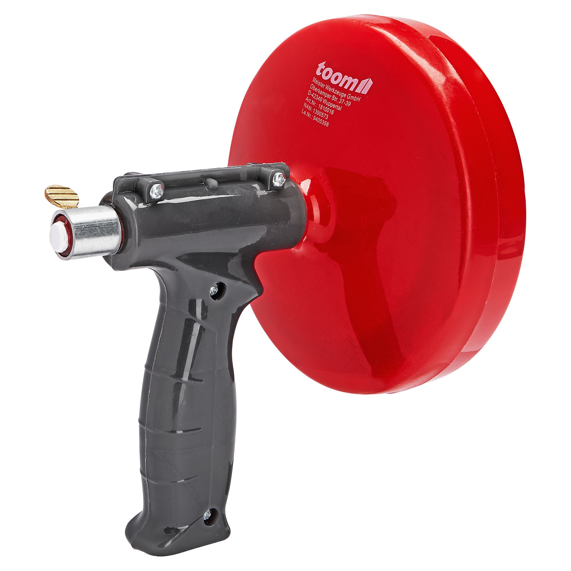 Rohrreinigungswelle mit Kurbel