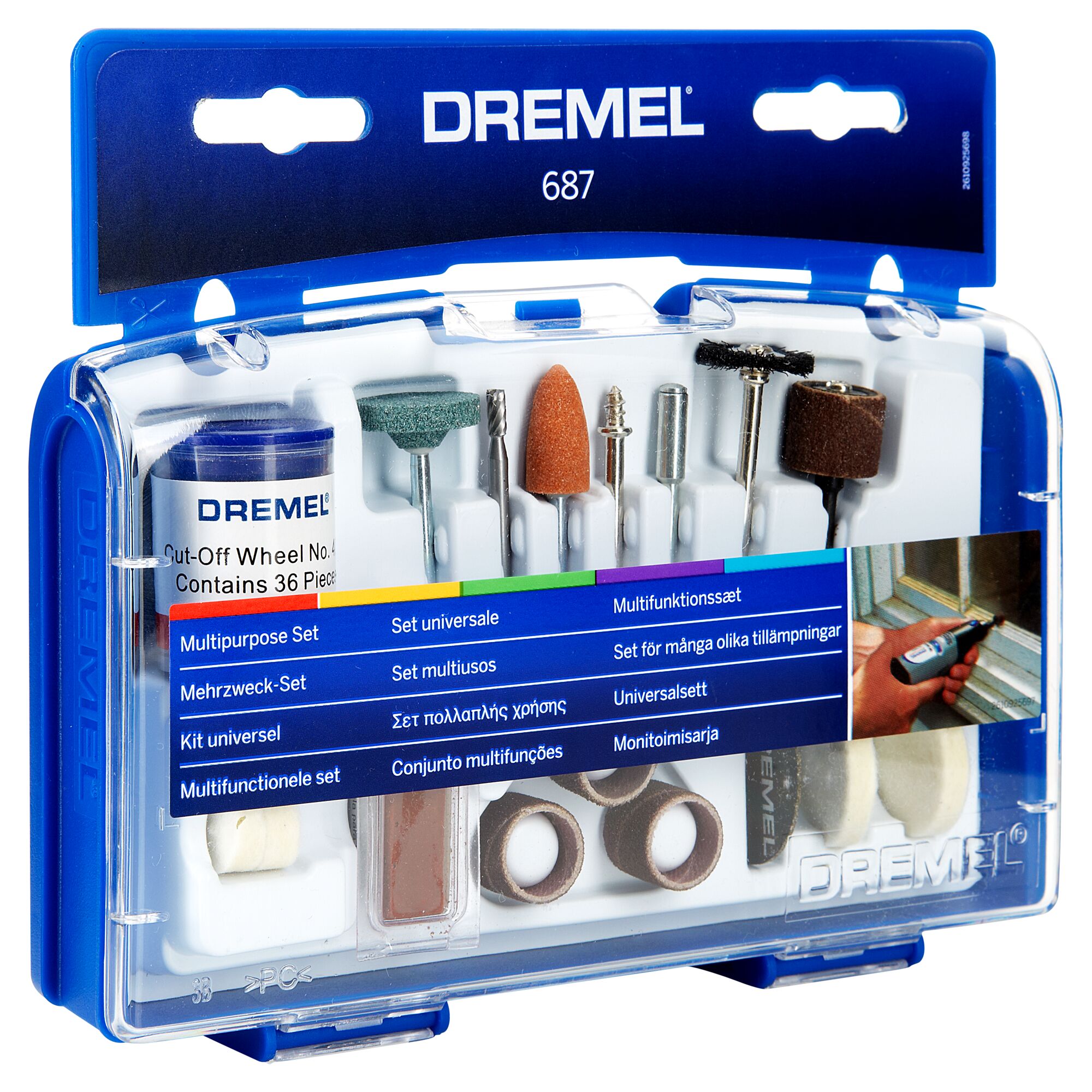 Dremel Multifunktionsset 687, 36-teilig