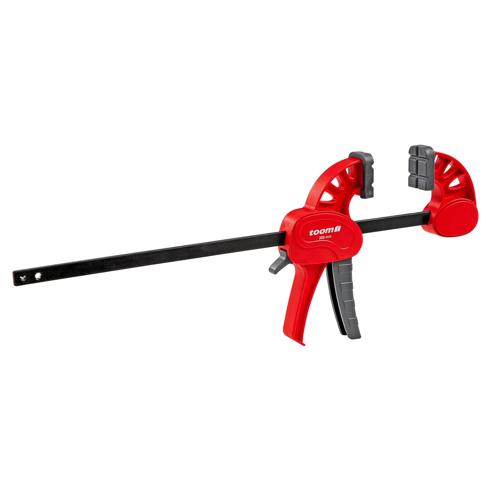 Rote Schnellspannzwinge von Toom