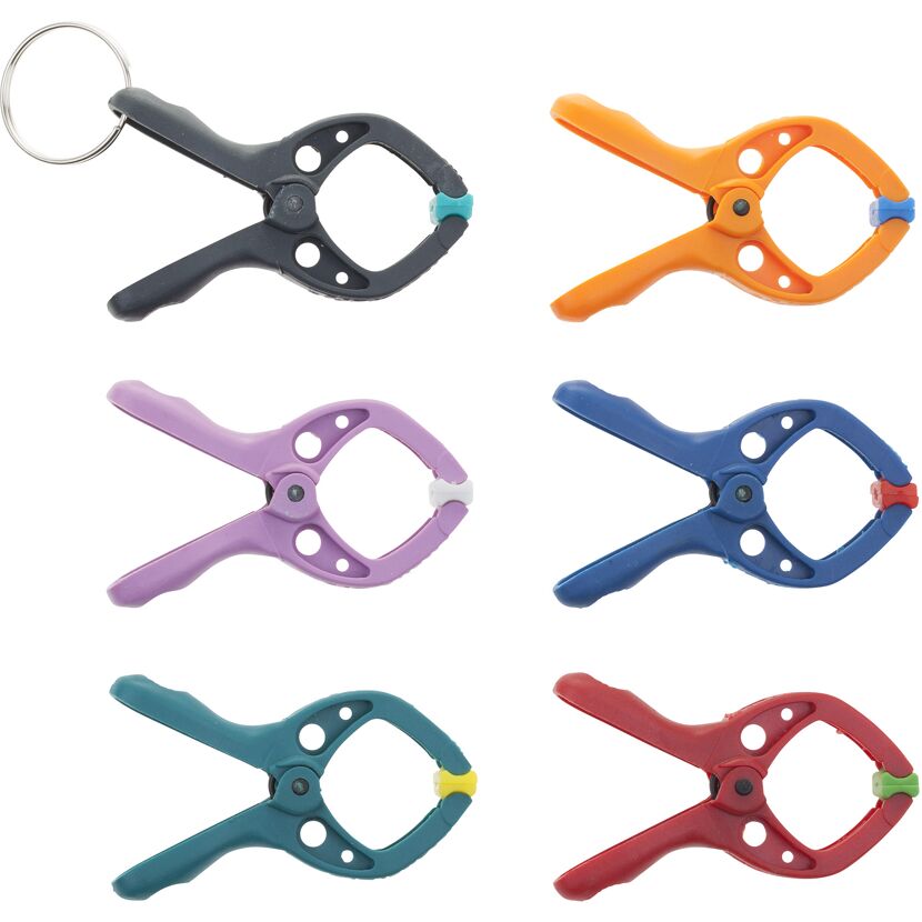 Mini-Federzwingen 'Microfix S' 20 mm 6 Stück