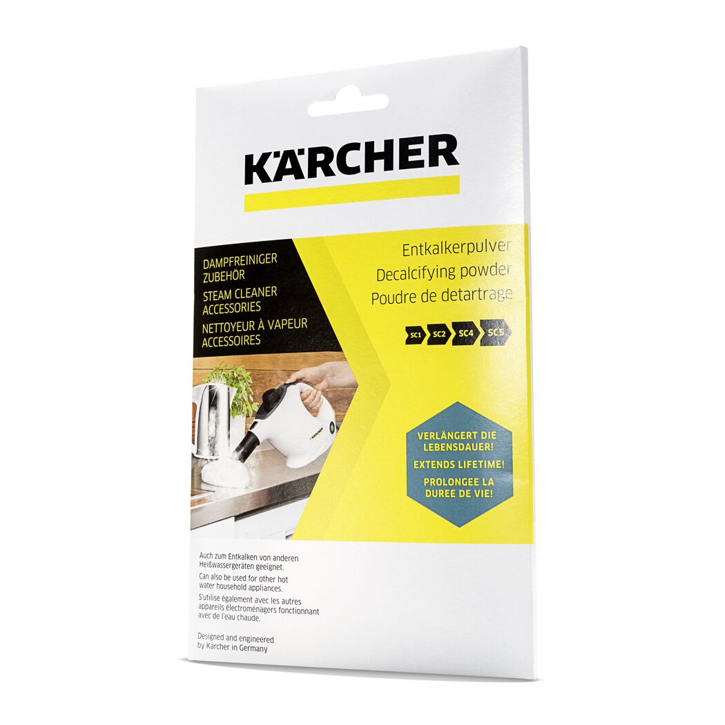 Kärcher Entkalkerpulver für Dampfreiniger