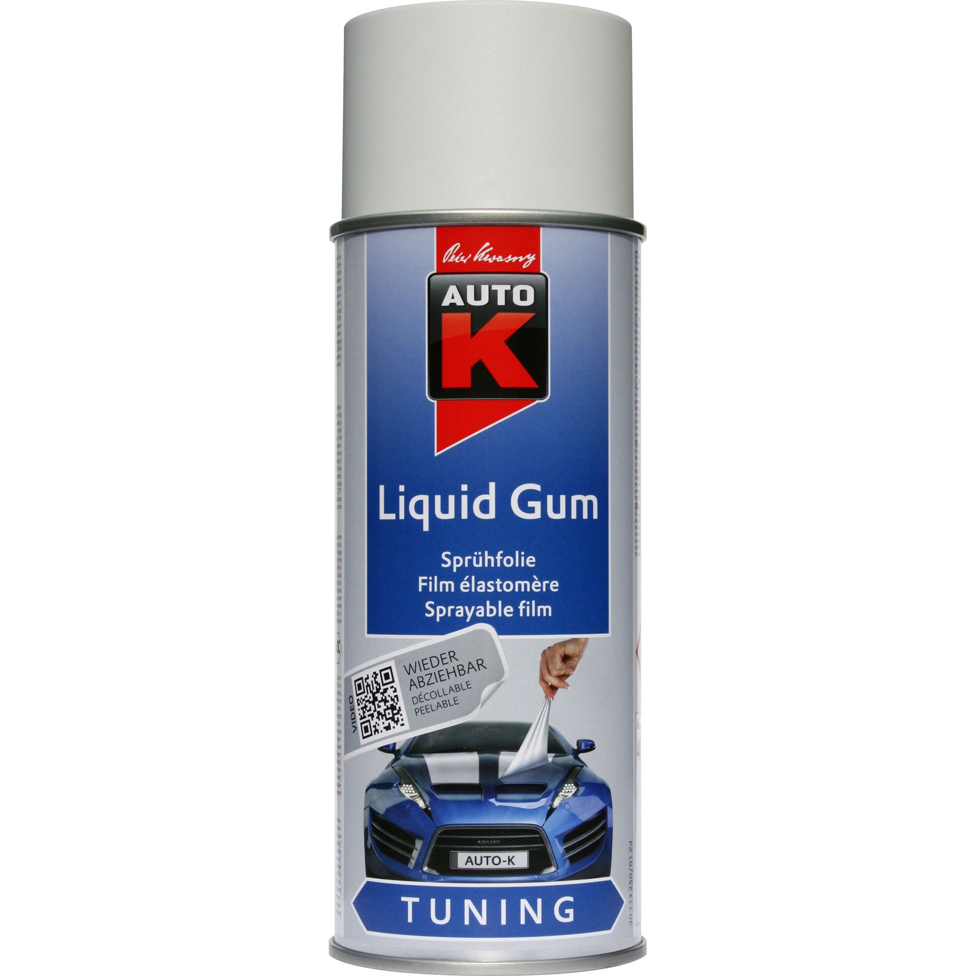 Weiße Sprühfolie Auto-K Liquid Gum
