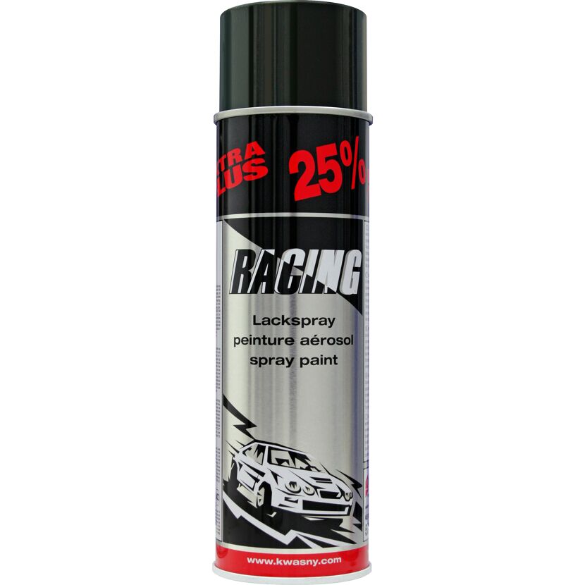 Schwarze Sprühdose Racing Lackspray