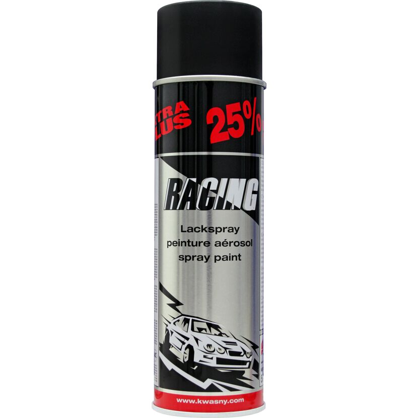 Schwarze Sprühdose Racing Lackspray