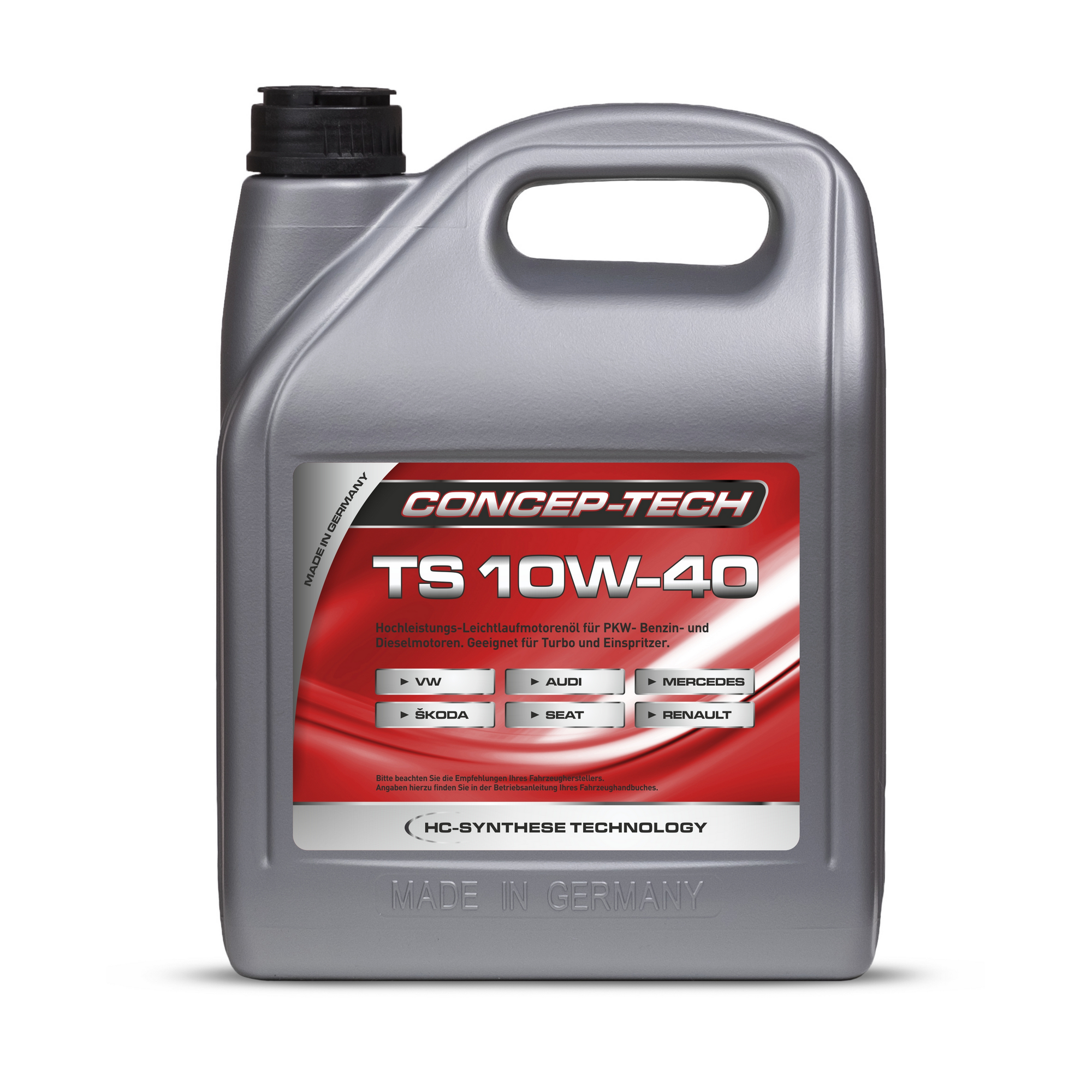 Hochleistungs-Leichtlaufmotorenöl TS 10W-40, 5 l + product picture