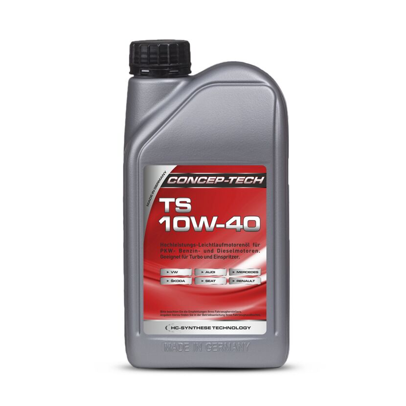 Hochleistungs-Leichtlaufmotorenöl TS 10W-40, 1 l