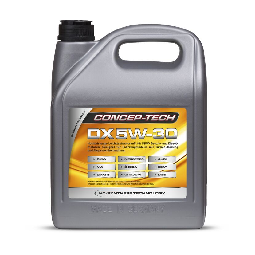Hochleistungs-Leichtlaufmotorenöl DX 5W-30, 5 l