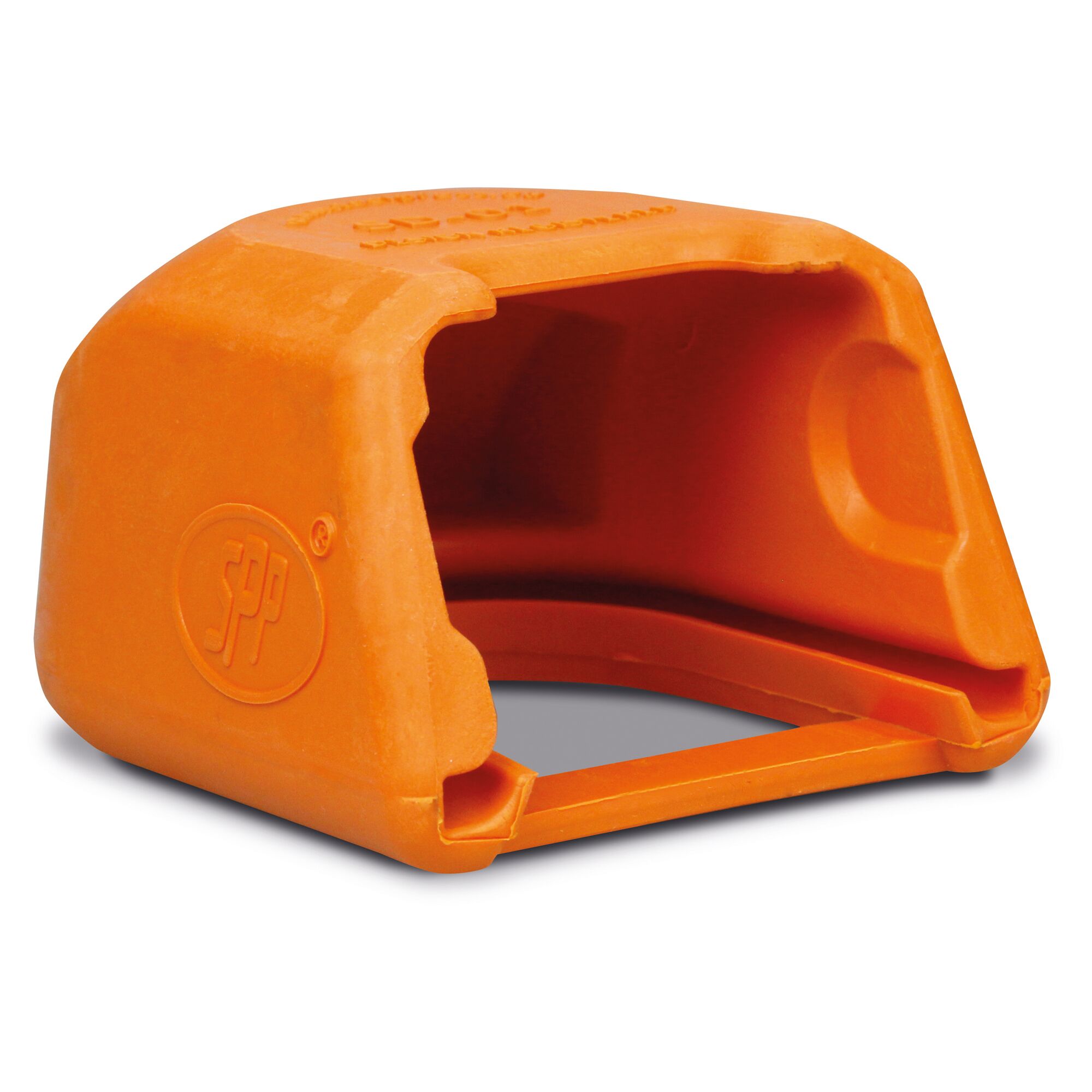 Oranger Prallschutz