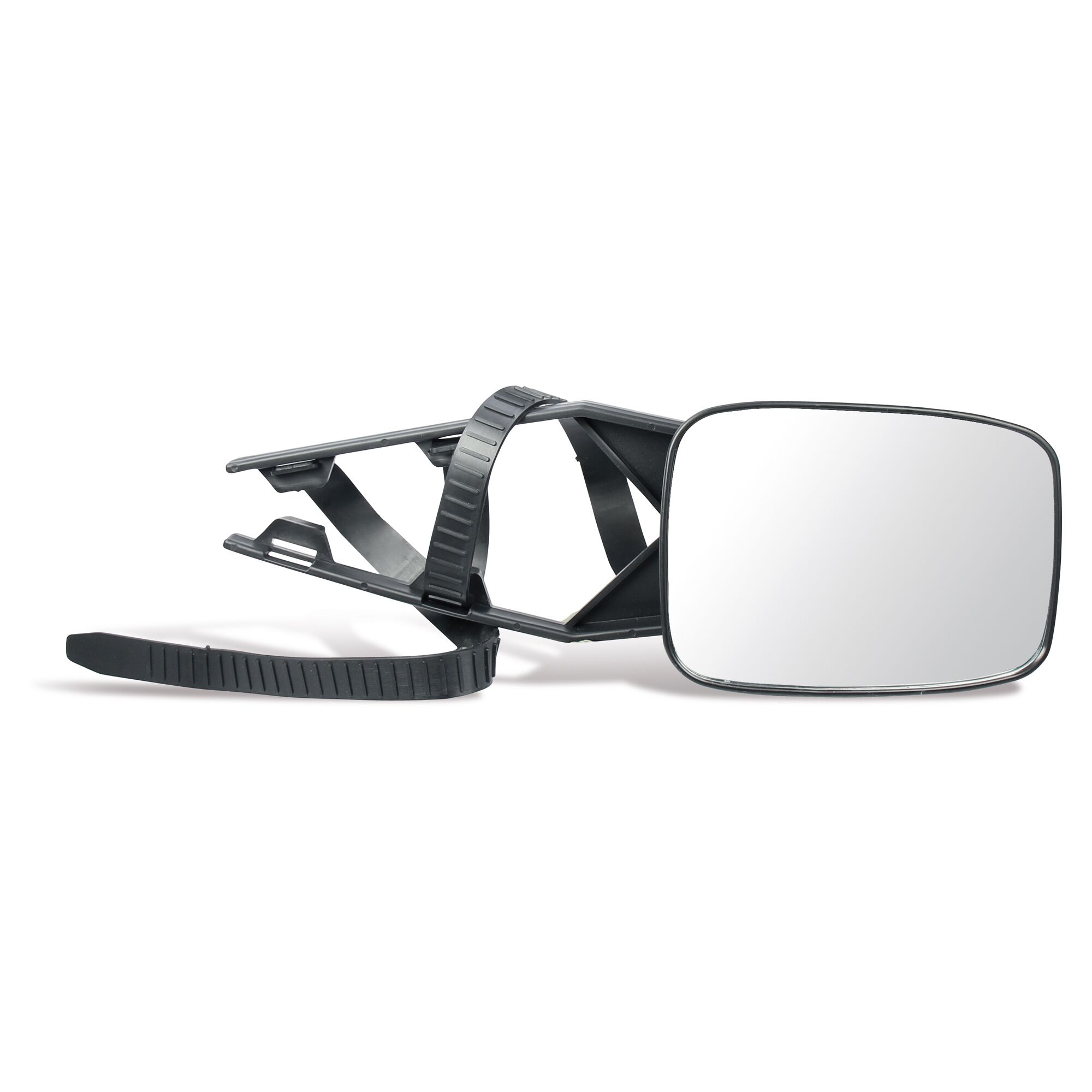 Aufsteckbarer Caravanspiegel schwarz