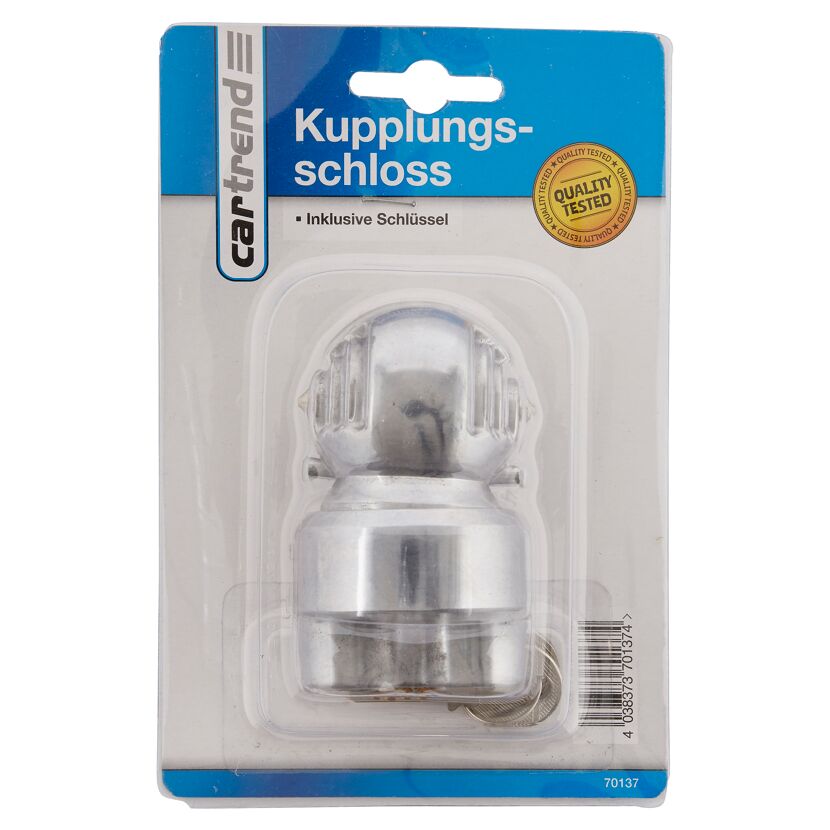 Kupplungsschloss von Cartrend mit Schlüssel