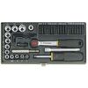 Schraubersatz mit 1/4"-Ratsche und Magnethalter