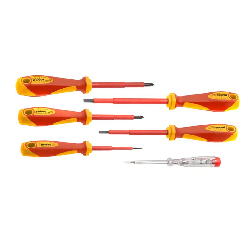 VDE-Schraubendreher-Set PH/SL, 6-teilig