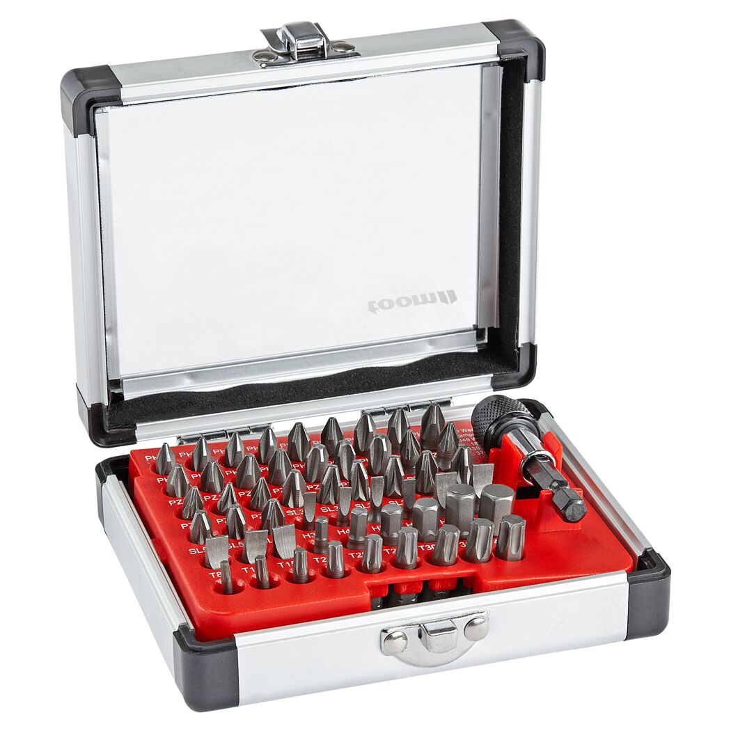 toom Bit-Satz 55-teilig im Metallkoffer