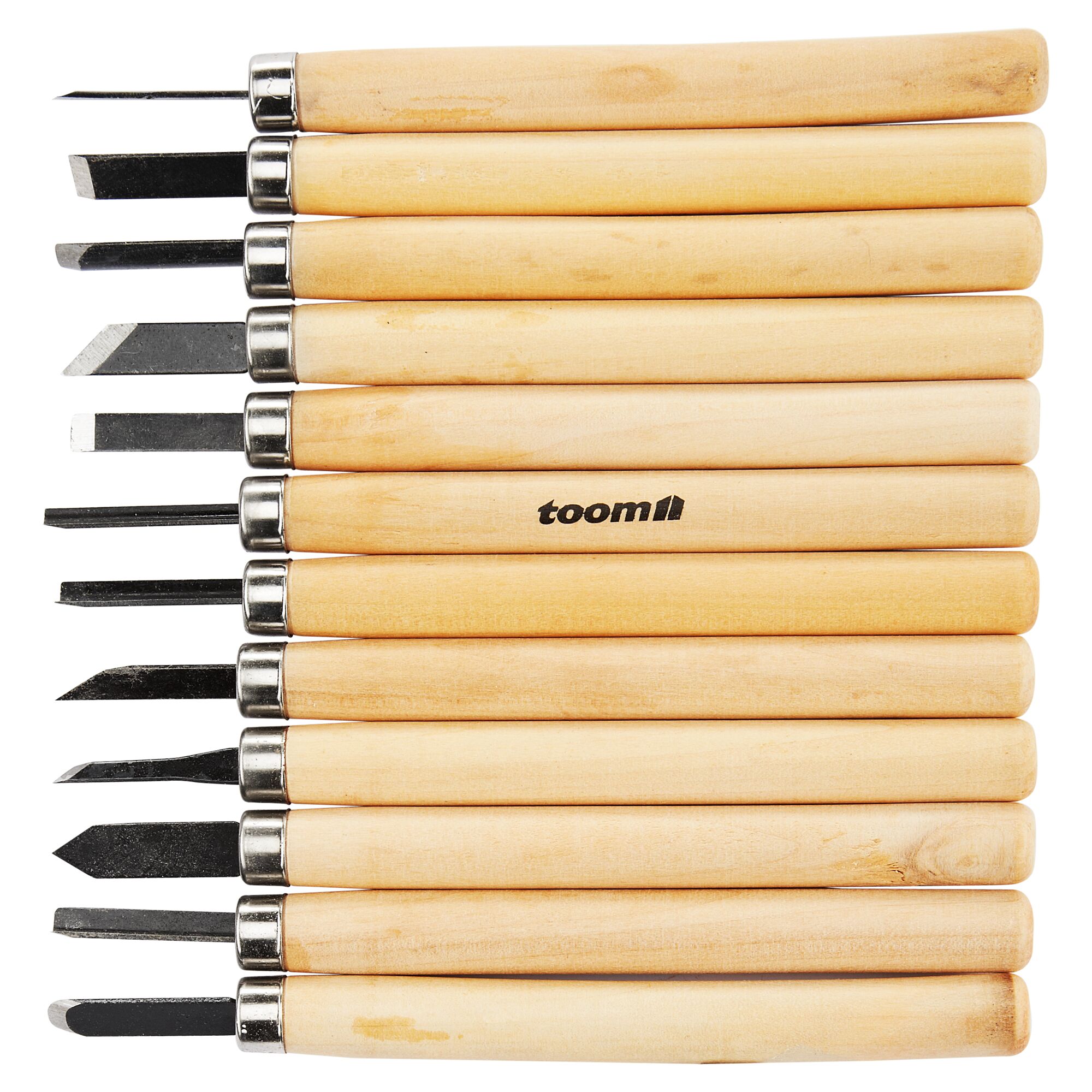 12-teiliges Schnitzwerkzeug-Set von toom