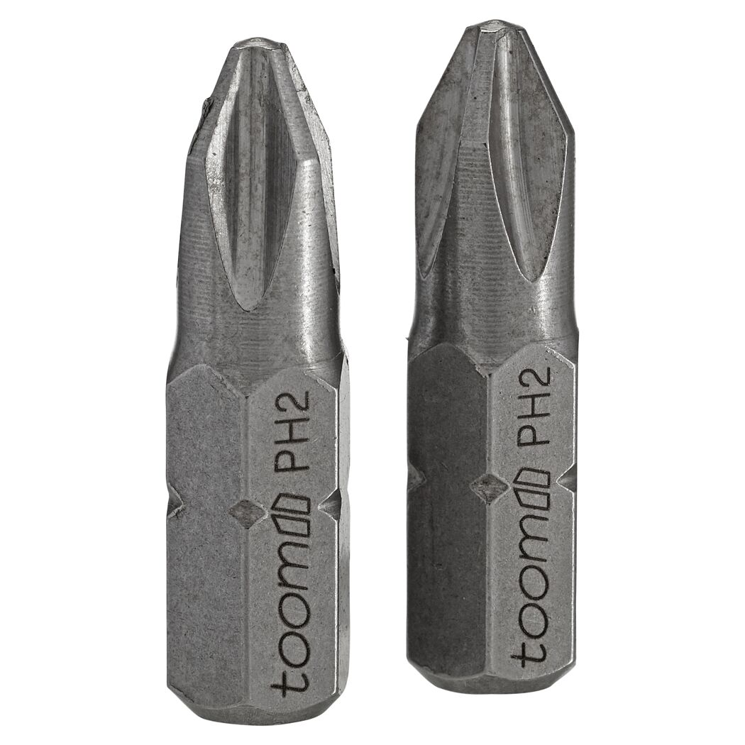 Bits Edelstahl PH 2 2 Stück