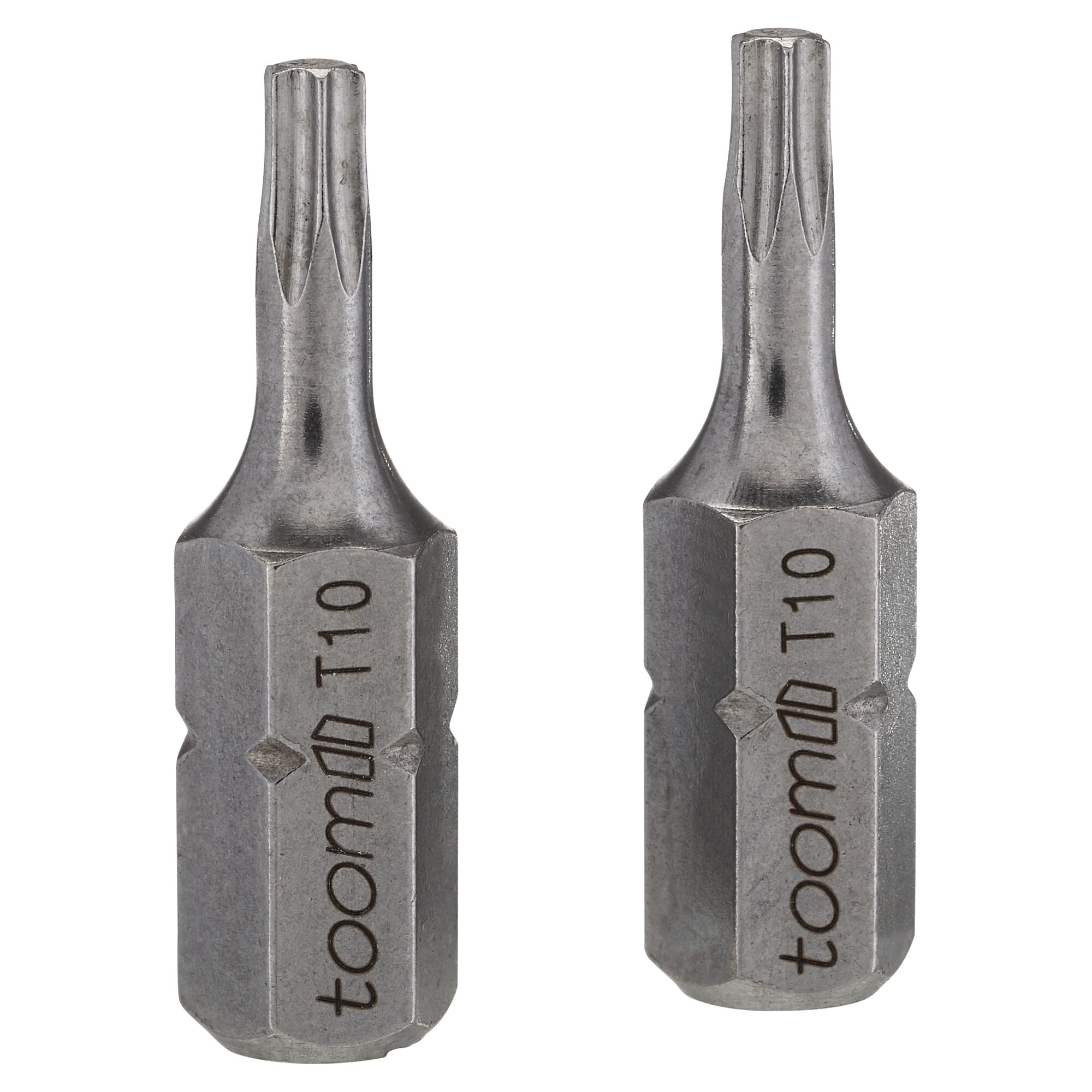 Zwei T10 Torx Bits von toom