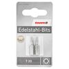 Zwei Toom Edelstahl-Bits T20 in Verpackung