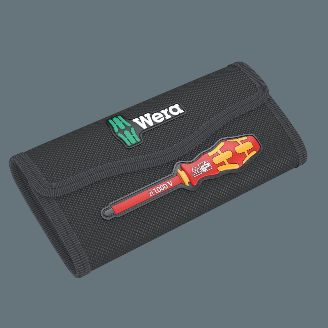 Wera Schraubendreher VDE 16 extra slim in Tasche