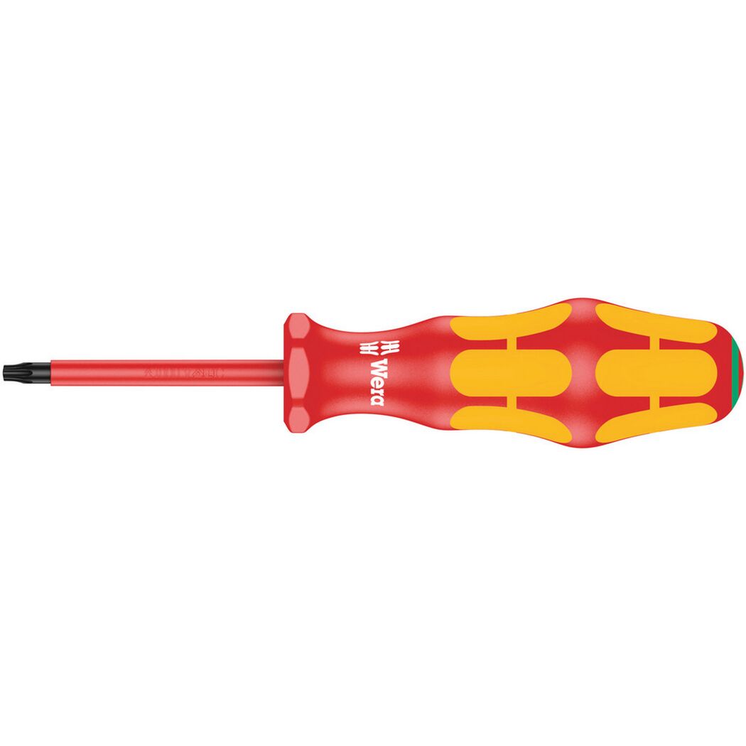 Wera VDE Schraubendreher TX 20x80, rot-gelb