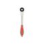 Ratsche mit rot-grauem Griff