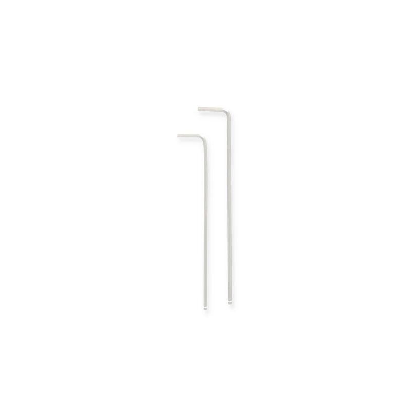 Zwei lange Stiftschlüssel 2/2,5 mm