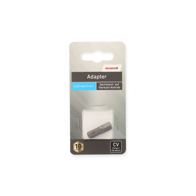 Bild von Adapter Sechskant/Vierkant 1/4\