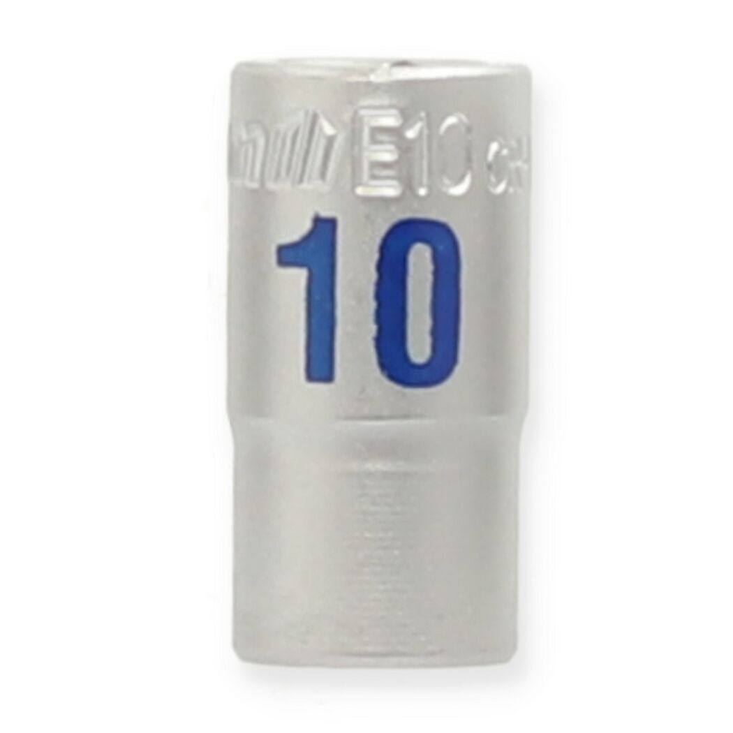 Steckschlüssel 1/4 Zoll TE 10