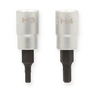 Steckschlüsseleinsatz HEX 3-4 mm x 1/4"