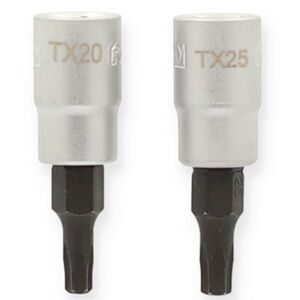 Steckschlüsseleinsatz T 20-25 x 1/4"