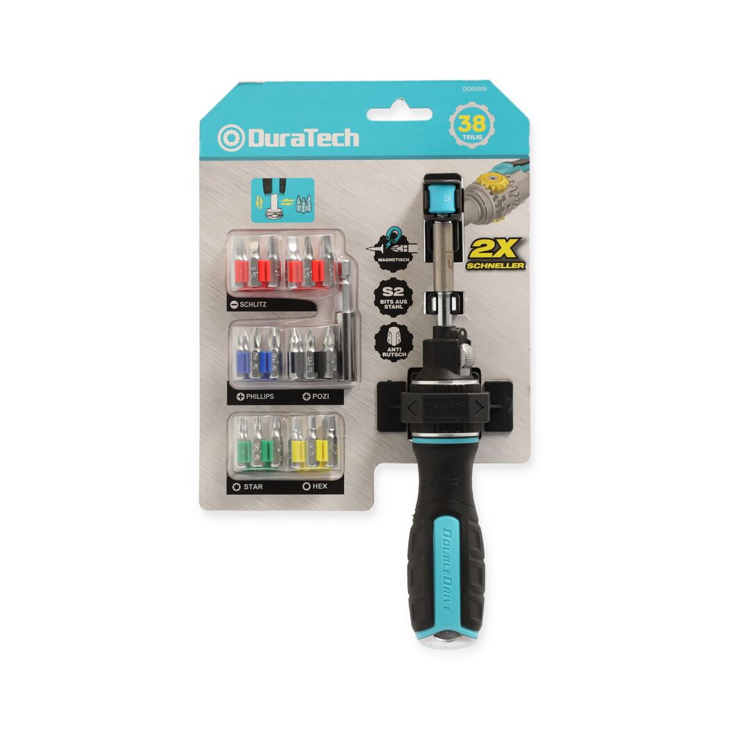 38-teiliges DuraTech Doppelratschen-Set