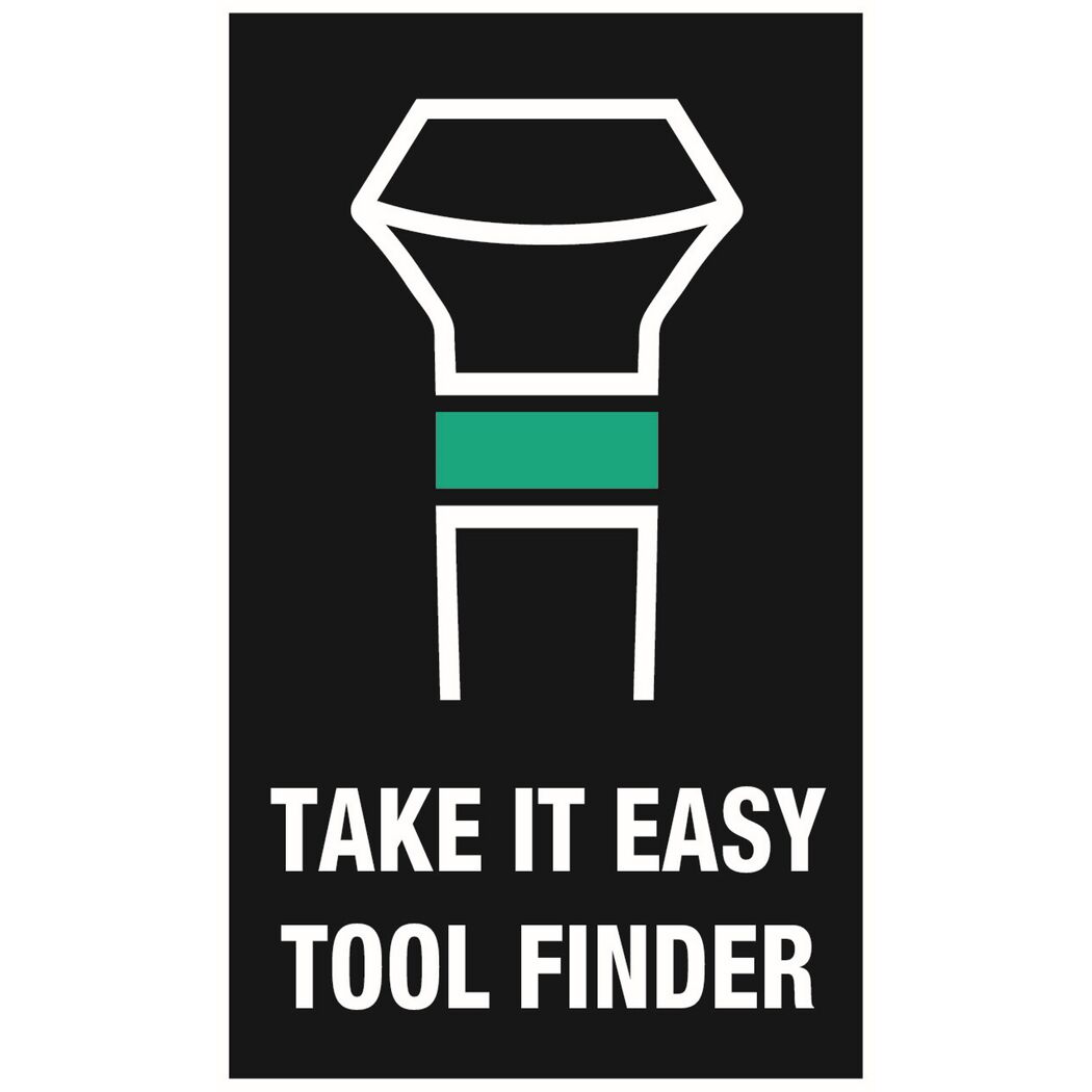 Werkzeugfinder mit Bohrer