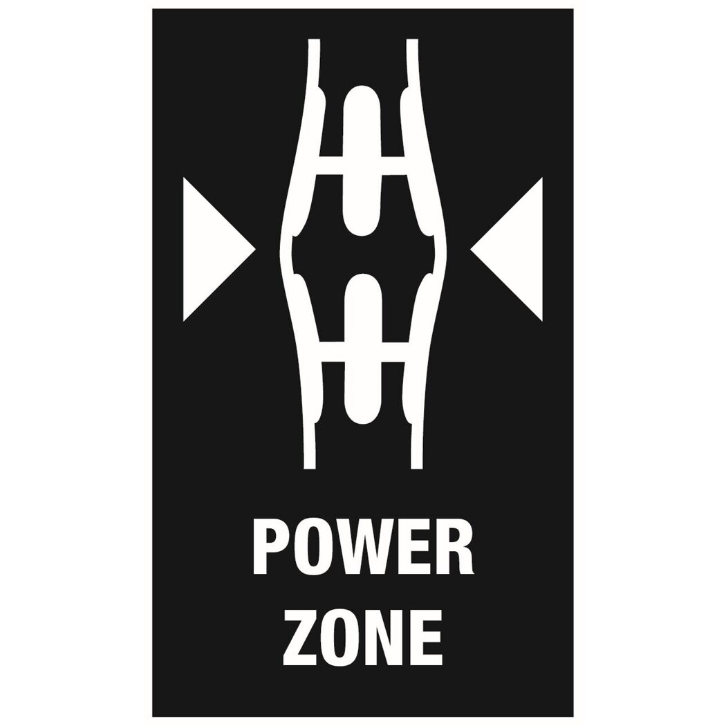 Power Zone mit zwei Pfeilen