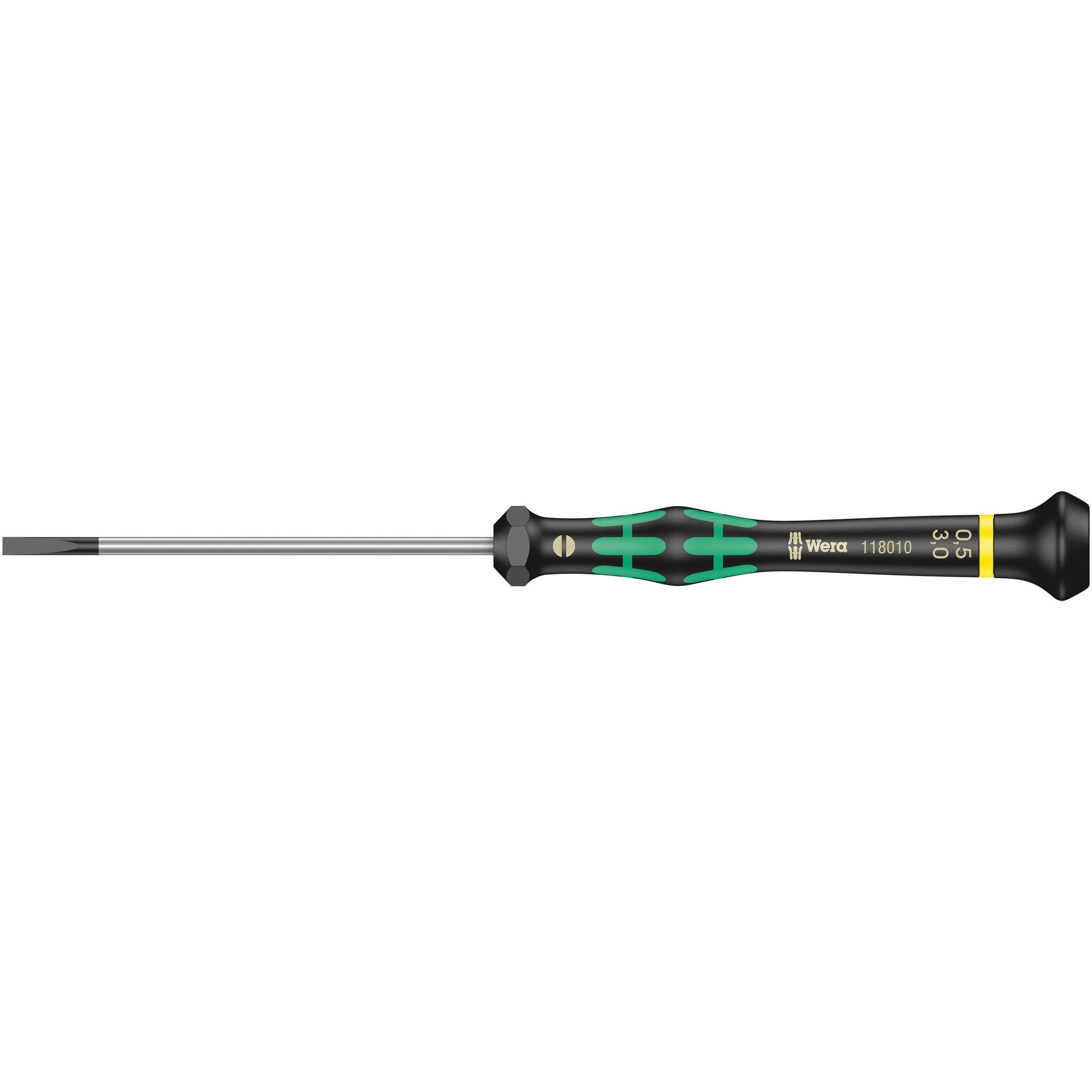 Wera Micro Schlitzschraubendreher 0,50 x 3,0 x 80 mm