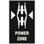 Power Zone mit zwei seitlichen Pfeilen