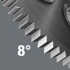Zahnrad im Winkel von 8 Grad
