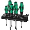 Sechs Wera Schraubendreher mit Torx Bits im Halter