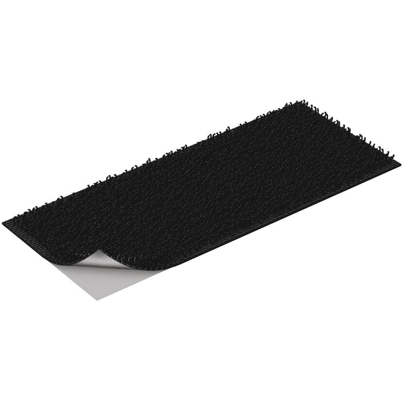 Schwarzes Klettband mit Klettverschluss