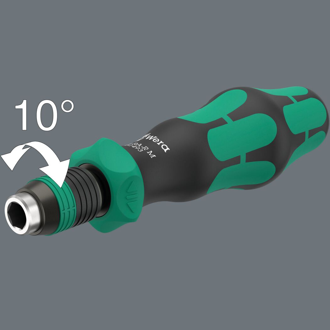 Wera Ratschenschraubendreher 10 Grad Winkel
