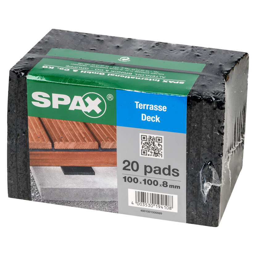 Abstandspads 100 x 100 x 8 mm 20 Stück