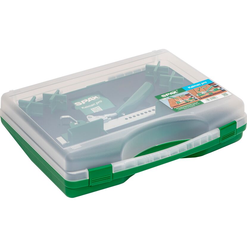 SPAX Kaiman pro im Kunststoffkoffer